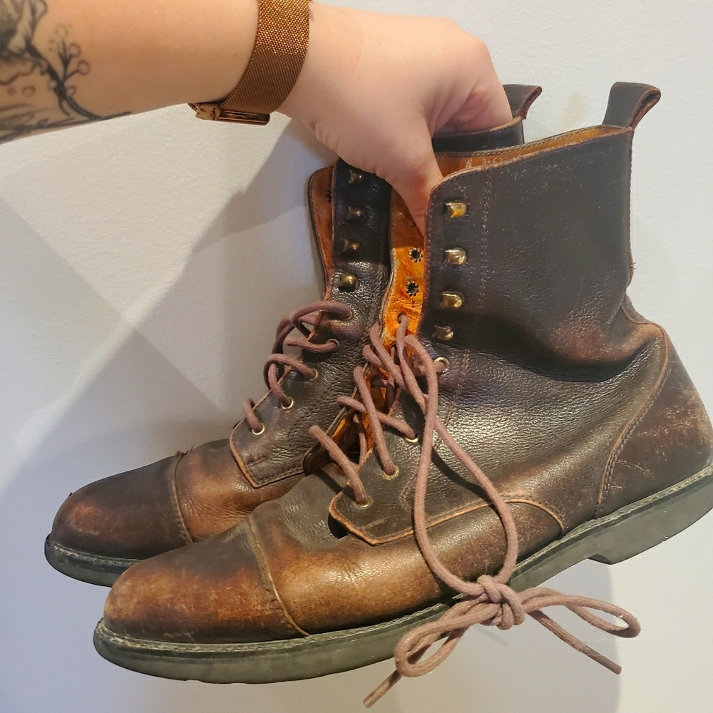 Rockport combat boots